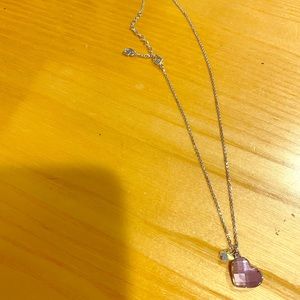 Swarovski crystal heart necklace